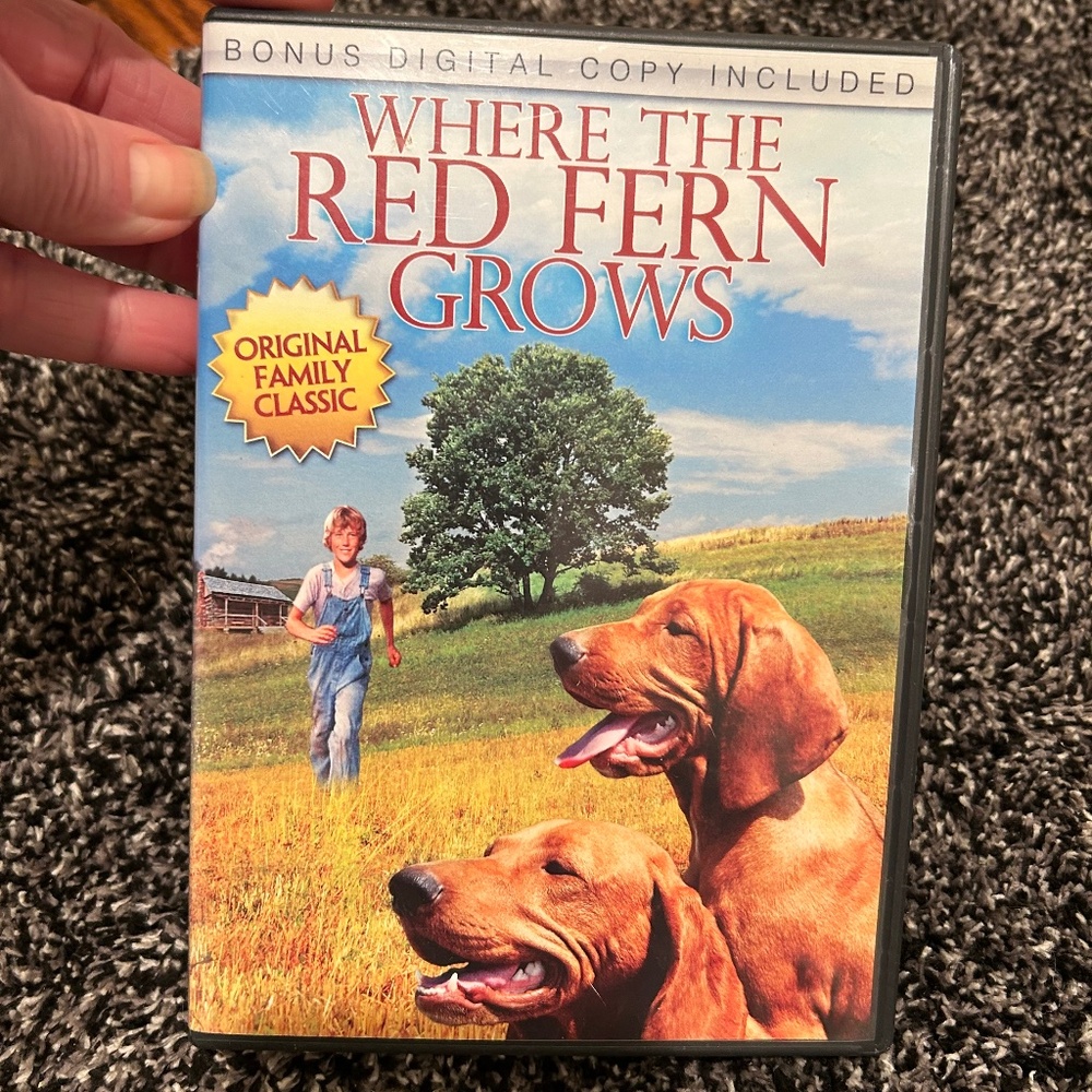 Where the Red Fern Grows DVD movie